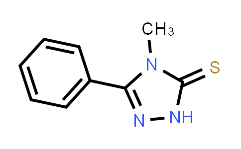 CAS No. 38942-51-7, 4-Methyl-5-phenyl-2,4-dihydro-3H-1,2,4-triazole-3-thione