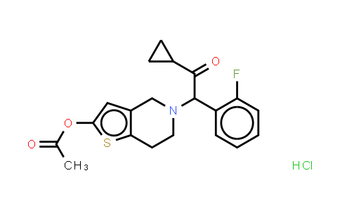 CAS No. 389574-19-0, Prasugrel (hydrochloride)