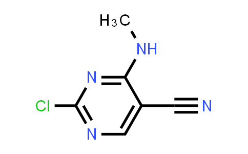 CAS No. 389606-74-0, 2-Chloro-4-(methylamino)pyrimidine-5-carbonitrile