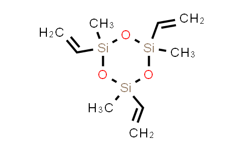 CAS No. 3901-77-7, 2,4,6-Trimethyl-2,4,6-trivinyl-1,3,5,2,4,6-trioxatrisilinane