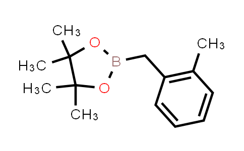 CAS No. 390381-02-9, 4,4,5,5-Tetramethyl-2-(2-methylbenzyl)-1,3,2-dioxaborolane