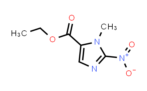 CAS No. 39070-13-8, Ethyl 1-methyl-2-nitroimidazole-5-carboxylate