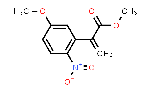 CAS No. 391277-53-5, Methyl 2-(5-methoxy-2-nitrophenyl)acrylate