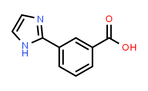 CAS No. 391668-62-5, 3-(1H-Imidazol-2-yl)benzoic acid