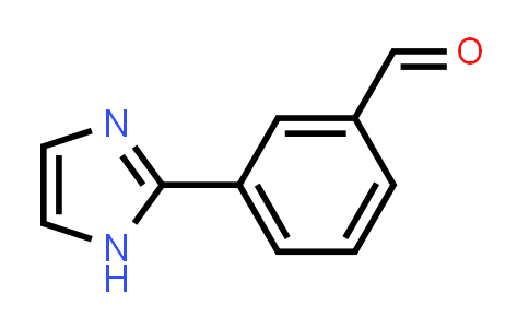 CAS No. 391668-64-7, 3-(1H-Imidazol-2-yl)benzaldehyde