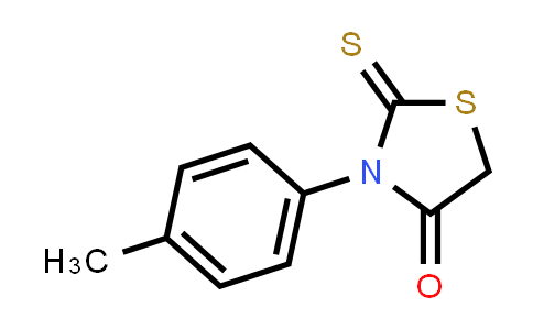 CAS No. 3919-81-1, 2-Thioxo-3-p-tolyl-thiazolidin-4-one