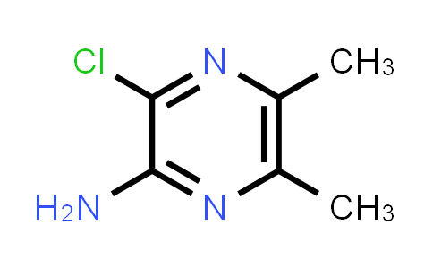 CAS No. 39213-71-3, 3-Chloro-5,6-dimethylpyrazin-2-amine