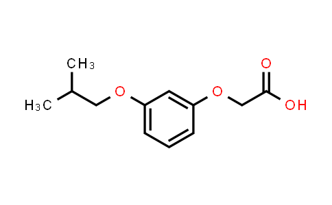 CAS No. 392237-83-1, 2-(3-Isobutoxyphenoxy)acetic acid