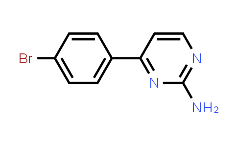 CAS No. 392326-81-7, 4-(4-Bromophenyl)pyrimidin-2-amine