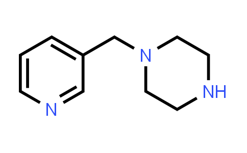 CAS No. 39244-80-9, 1-(Pyridin-3-ylmethyl)piperazine