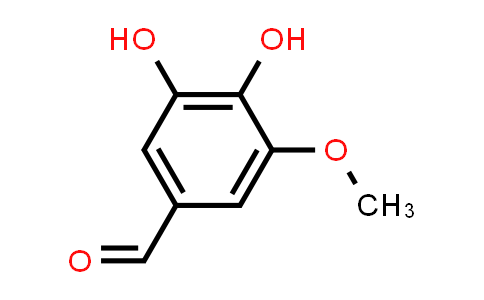 CAS No. 3934-87-0, 3,4-Dihydroxy-5-methoxybenzaldehyde