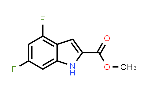 CAS No. 394222-99-2, Methyl 4,6-difluoro-1H-indole-2-carboxylate