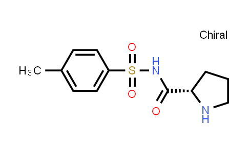 CAS No. 394657-05-7, 2-Pyrrolidinecarboxamide, N-[(4-methylphenyl)sulfonyl]-, (2S)-