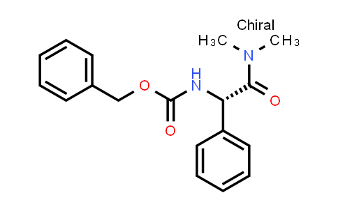 CAS No. 394734-93-1, Benzyl (S)-(2-(dimethylamino)-2-oxo-1-phenylethyl)carbamate