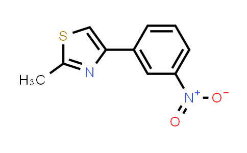 CAS No. 39541-91-8, 2-Methyl-4-(3-nitrophenyl)-1,3-thiazole