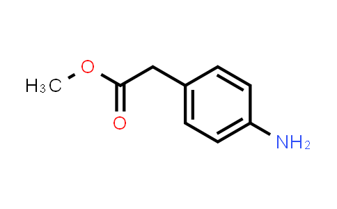 CAS No. 39552-81-3, p-(Methoxycarbonylmethyl)aniline