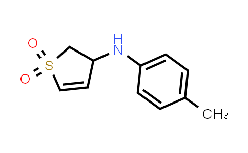 CAS No. 39565-71-4, 3-(p-Tolylamino)-2,3-dihydrothiophene 1,1-dioxide