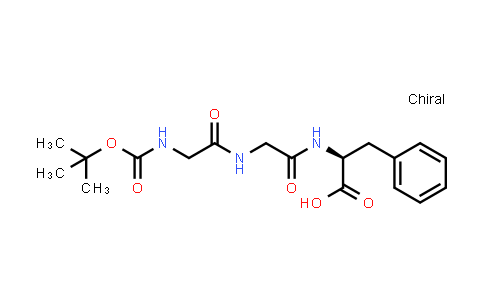 CAS No. 39621-73-3, (tert-Butoxycarbonyl)glycylglycyl-L-phenylalanine