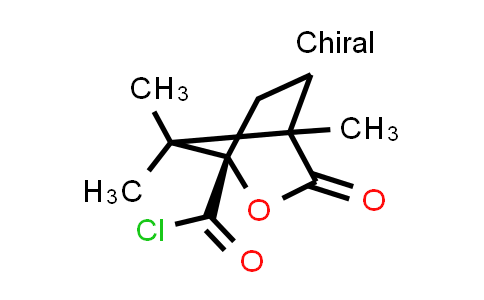 CAS No. 39637-74-6, (1S)-4,7,7-Trimethyl-3-oxo-2-oxabicyclo[2.2.1]heptane-1-carbonyl chloride