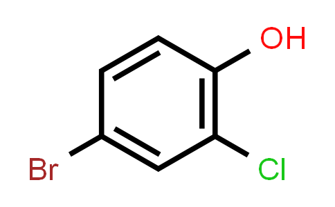 CAS No. 3964-56-5, 4-Bromo-2-chlorophenol