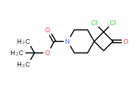 CAS No. 396653-31-9, tert-Butyl 1,1-dichloro-2-oxo-7-azaspiro[3.5]nonane-7-carboxylate