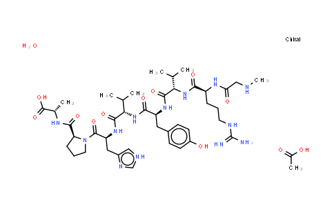 CAS No. 39698-78-7, Saralasin (acetate)
