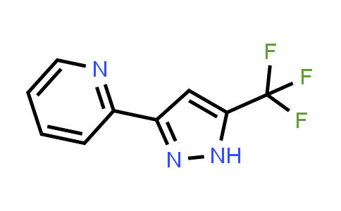 CAS No. 3974-71-8, 2-(5-(Trifluoromethyl)-1H-pyrazol-3-yl)pyridine