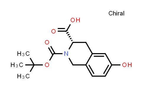398476-78-3 | (S)-2-(tert-Butoxycarbonyl)-6-hydroxy-1,2,3,4-tetrahydroisoquinoline-3-carboxylic acid