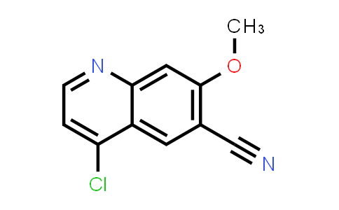 398487-31-5 | 4-Chloro-7-methoxyquinoline-6-carbonitrile