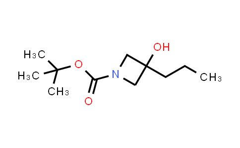 CAS No. 398489-36-6, tert-Butyl 3-hydroxy-3-propylazetidine-1-carboxylate