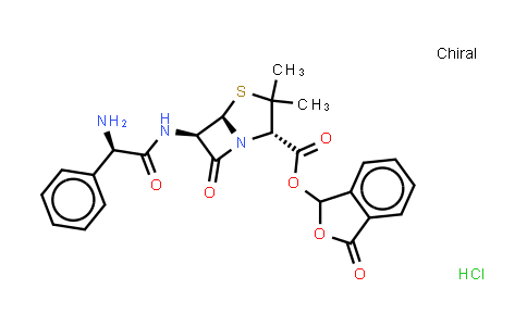CAS No. 39878-70-1, Talampicillin (hydrochloride)