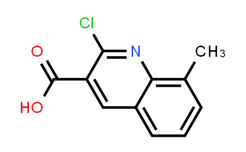 CAS No. 399017-39-1, 2-Chloro-8-methylquinoline-3-carboxylic acid