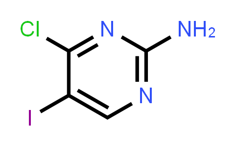 CAS No. 3993-80-4, 4-Chloro-5-iodopyrimidin-2-amine