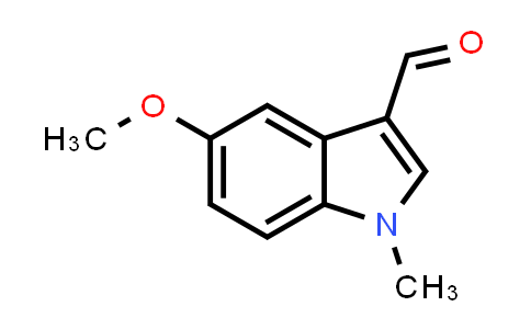 CAS No. 39974-94-2, 5-Methoxy-1-methyl-1H-indole-3-carbaldehyde