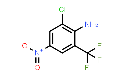 CAS No. 400-67-9, 2-Chloro-4-nitro-6-trifluoromethylphenylamine