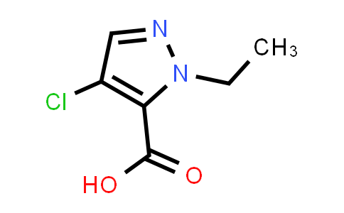 CAS No. 400756-39-0, 4-Chloro-1-ethyl-1H-pyrazole-5-carboxylic acid
