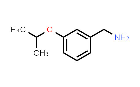 CAS No. 400771-44-0, 1-(3-Isopropoxyphenyl)methanamine