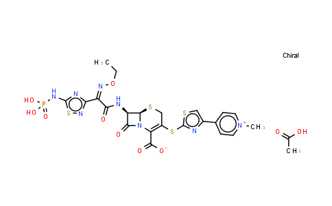 CAS No. 400827-46-5, Ceftaroline fosamil