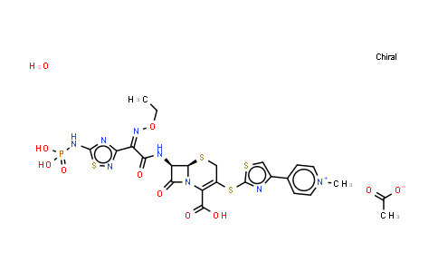 CAS No. 400827-55-6, Ceftaroline fosamil hydrate