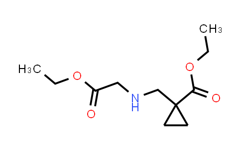 CAS No. 400841-00-1, Ethyl 1-((2-ethoxy-2-oxoethylamino)methyl)cyclopropanecarboxylate
