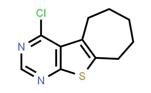 CAS No. 40106-58-9, 4-Chloro-6,7,8,9-tetrahydro-5H-cyclohepta[4,5]thieno[2,3-d]pyrimidine