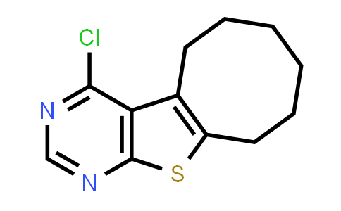 CAS No. 40106-63-6, 4-Chloro-5,6,7,8,9,10-hexahydrocycloocta[4,5]thieno[2,3-d]pyrimidine