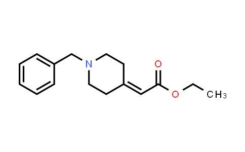 CAS No. 40110-55-2, Ethyl 2-(1-benzyl-4-piperidinylidene)acetate