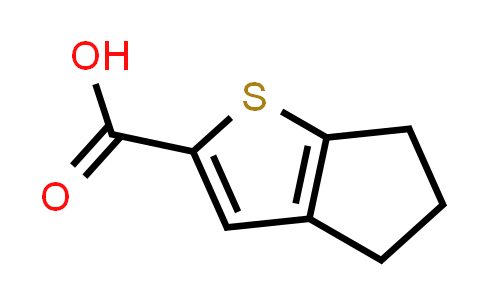 CAS No. 40133-06-0, 5,6-Dihydro-4H-cyclopenta[b]thiophene-2-carboxylic acid