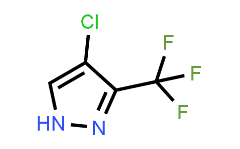 CAS No. 401517-15-5, 4-Chloro-3-(trifluoromethyl)-1H-pyrazole