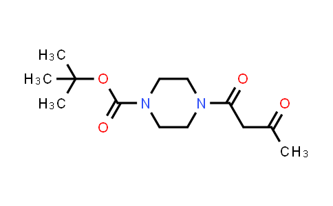 CAS No. 401566-77-6, tert-Butyl 4-(3-oxobutanoyl)piperazine-1-carboxylate