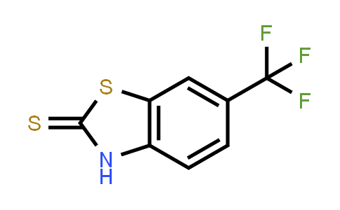 CAS No. 401567-22-4, 6-(Trifluoromethyl)benzo[d]thiazole-2(3H)-thione
