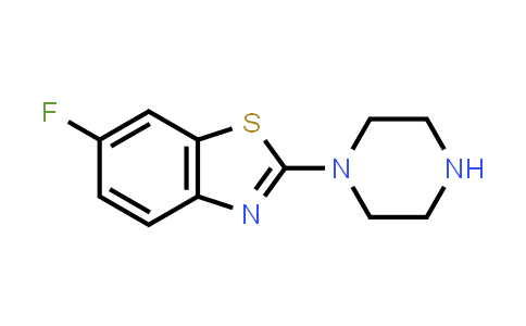 CAS No. 401567-36-0, 6-Fluoro-2-(piperazin-1-yl)benzo[d]thiazole
