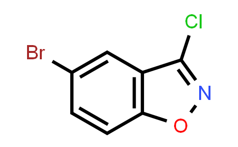 CAS No. 401567-43-9, 5-Bromo-3-chlorobenzo[d]isoxazole