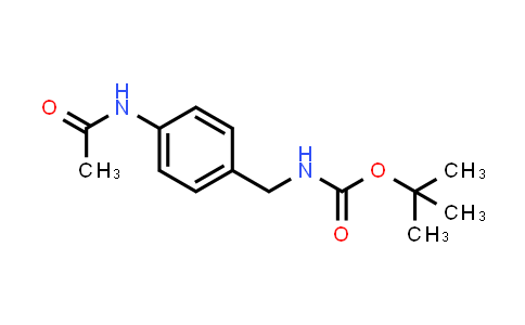CAS No. 401573-23-7, tert-Butyl 4-acetamidobenzylcarbamate